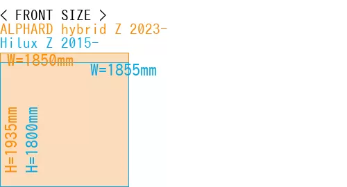 #ALPHARD hybrid Z 2023- + Hilux Z 2015-